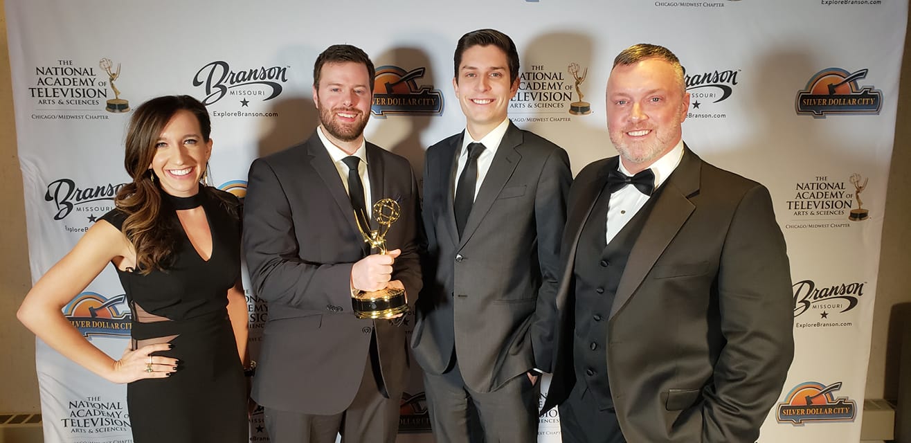 WKOW's Caroline Bach, Matt Cash, Nick Buffo and Ed Reams